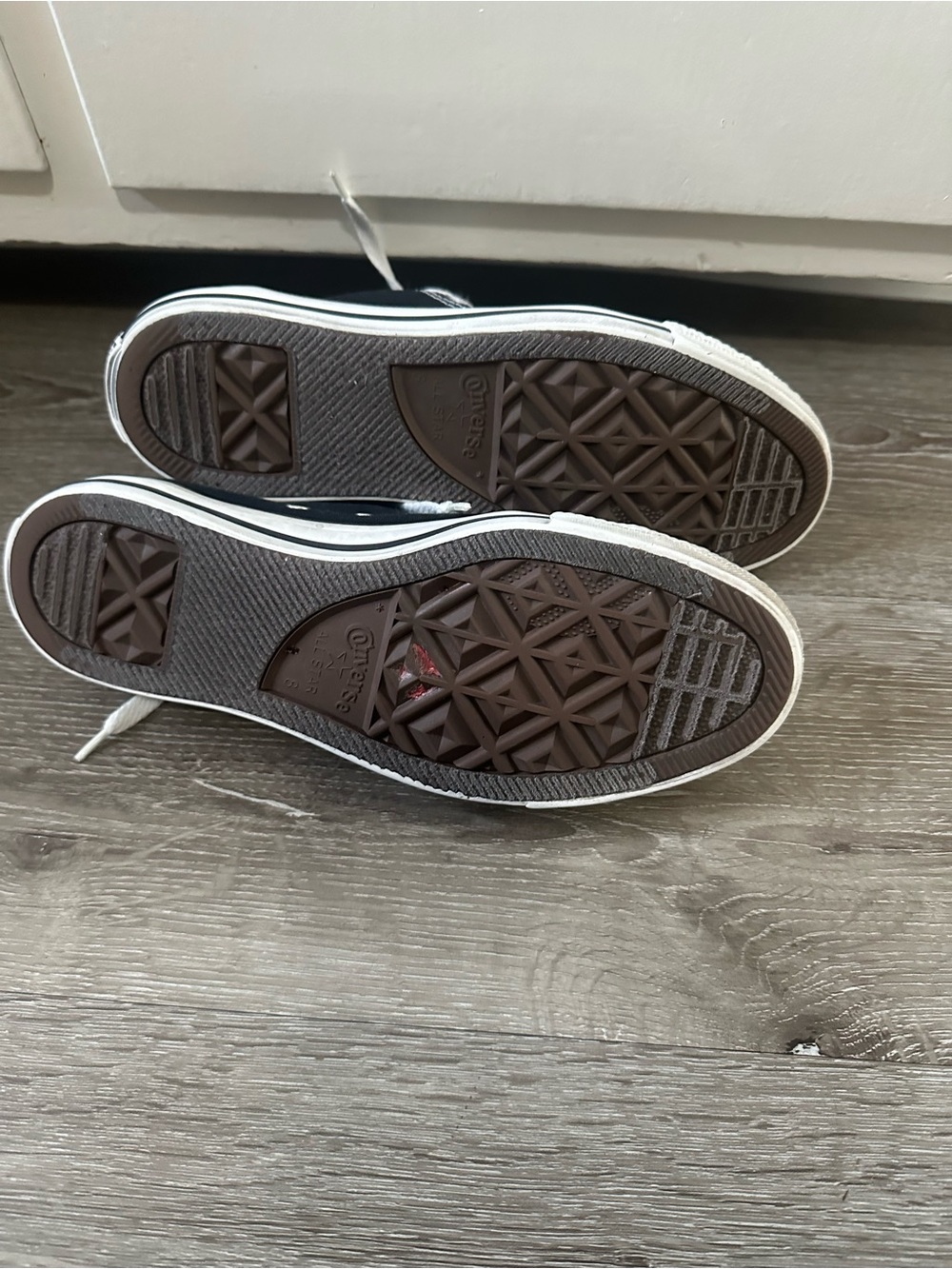 Converse Black and White Low-Top Sneaker - Picture 6 of 8